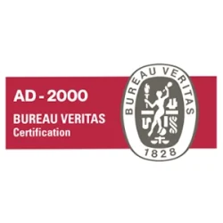 Certyfikat Bureau Veritas AD 2000